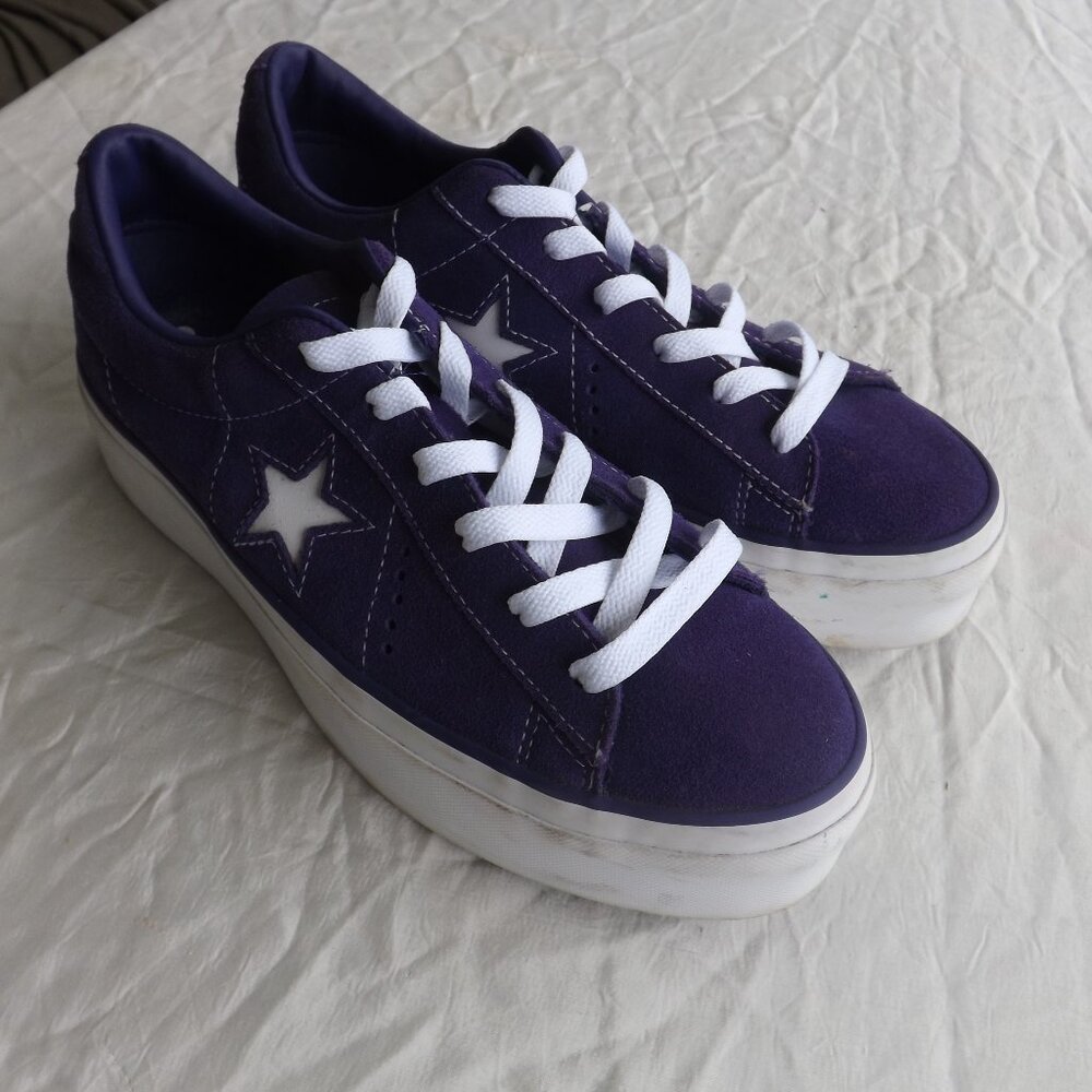 Converse One Star Ox Purple Womens size 8.5 New without box